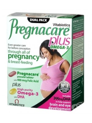 PREGNACARE plus OMEGA - 3 56 tablets